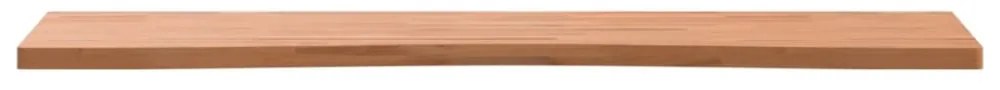 tömör bükkfa íróasztallap 110 x (50-55) x 2,5 cm