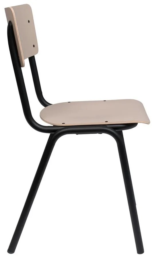 Bézs étkezőszék szett 4 db-os Back to school – Zuiver