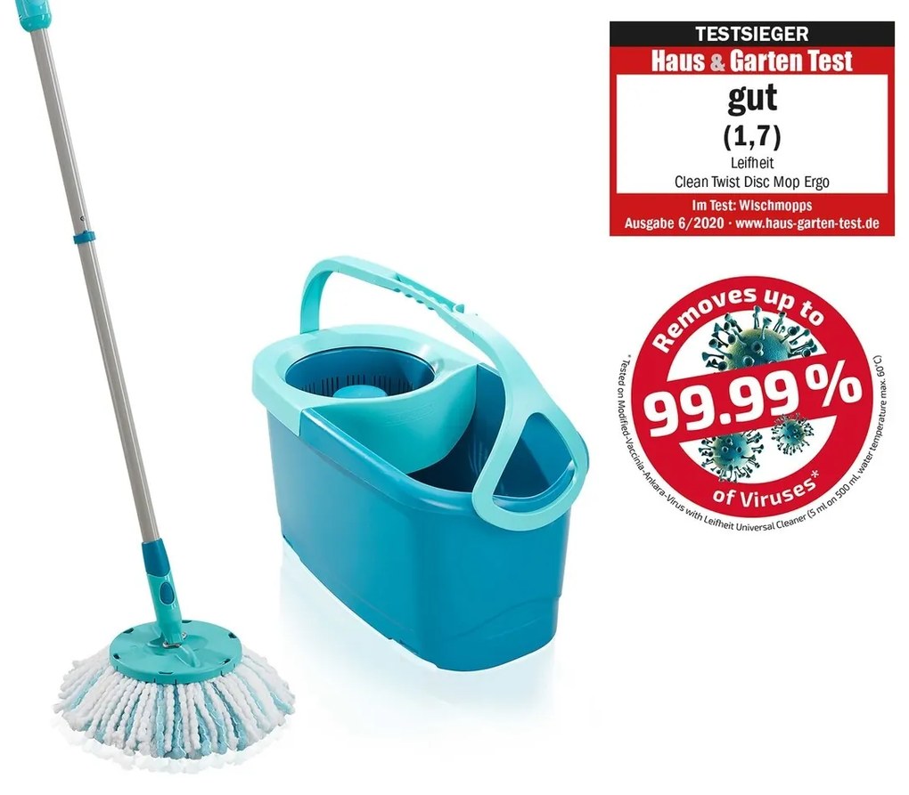 Tisztító készlet, Leifheit, Clean Twist Ergo
