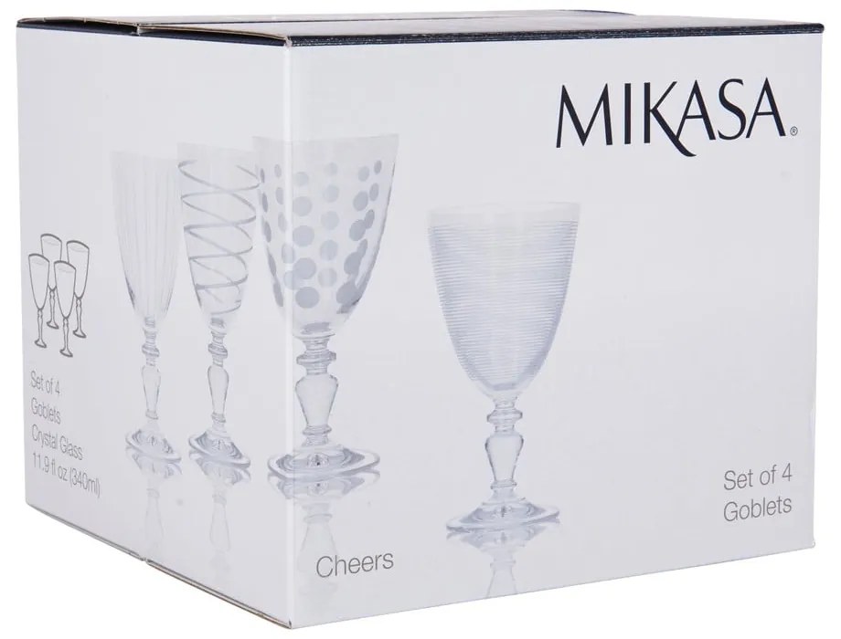 Cheers 4 db-os koktélos pohár készlet, 340 ml - Mikasa