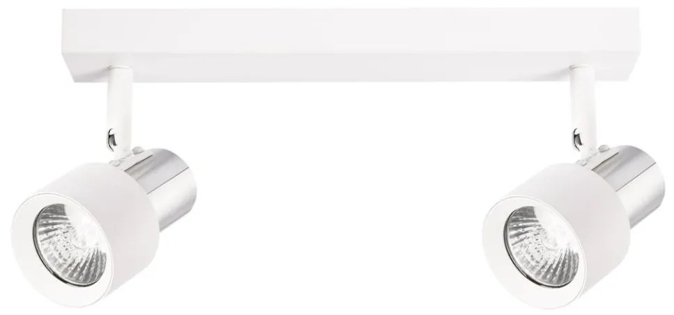 Spotlámpa CINO 2xGU10/8W/230V fehér