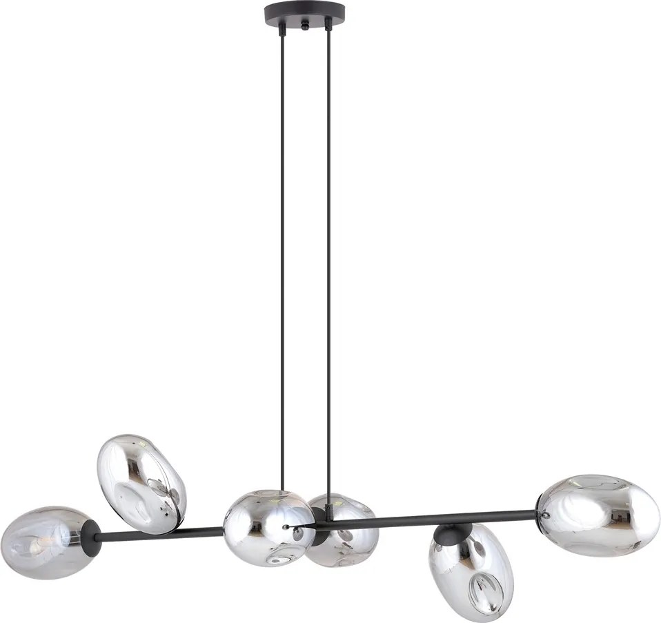 Emibig modern függeszték pandora fekete grafit emi1263/6