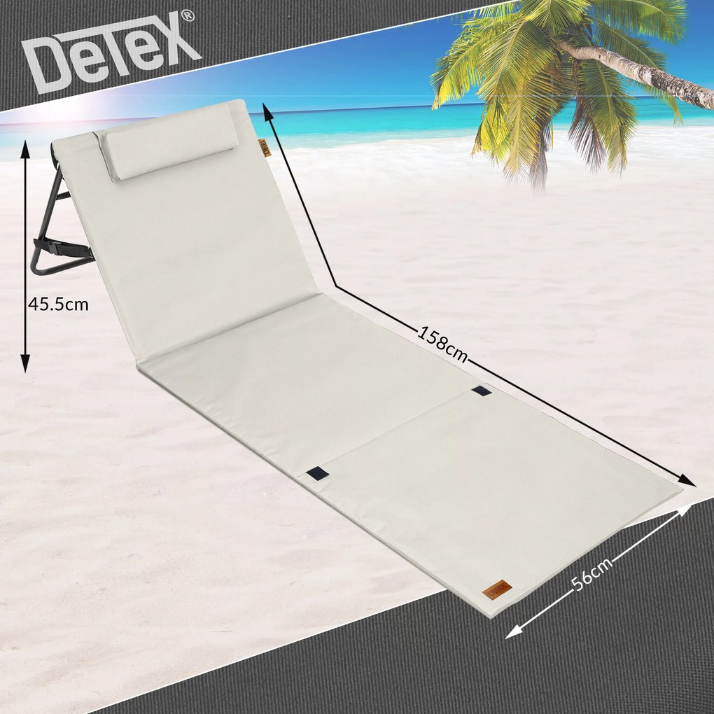 Deuba Strand alátét háttámlával - bézs