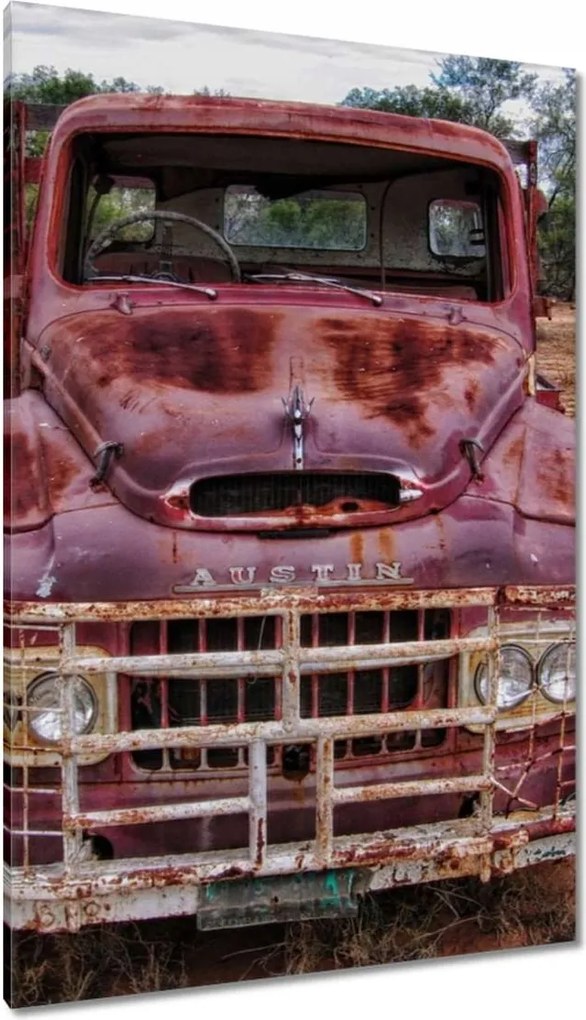 Vászonkép 80x120 Veterán országúti Austin