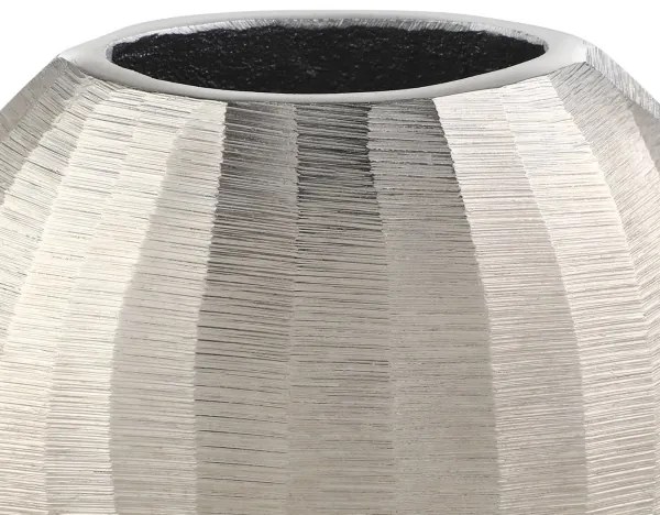 Eglo 421052 - Fém váza ABUCAY 13x15 cm ezüst