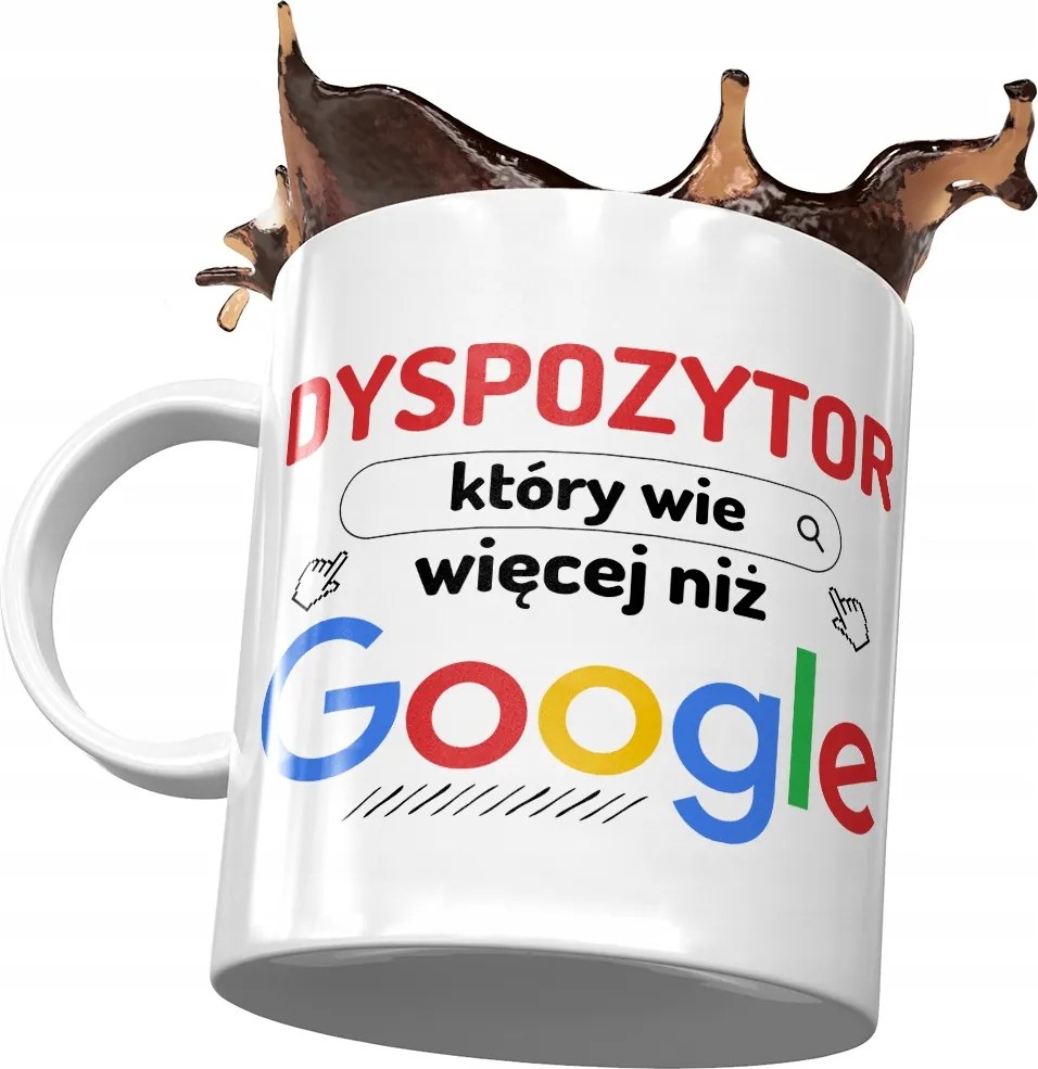 Diszpécser bögre Többet Tud, mint a Google, fényképes nyomtatással
