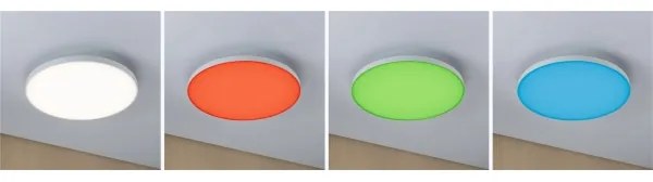 Paulmann 79897 - LED RGBW/22W dimmelhető SMART VELORA mennyezeti lámpa 230V