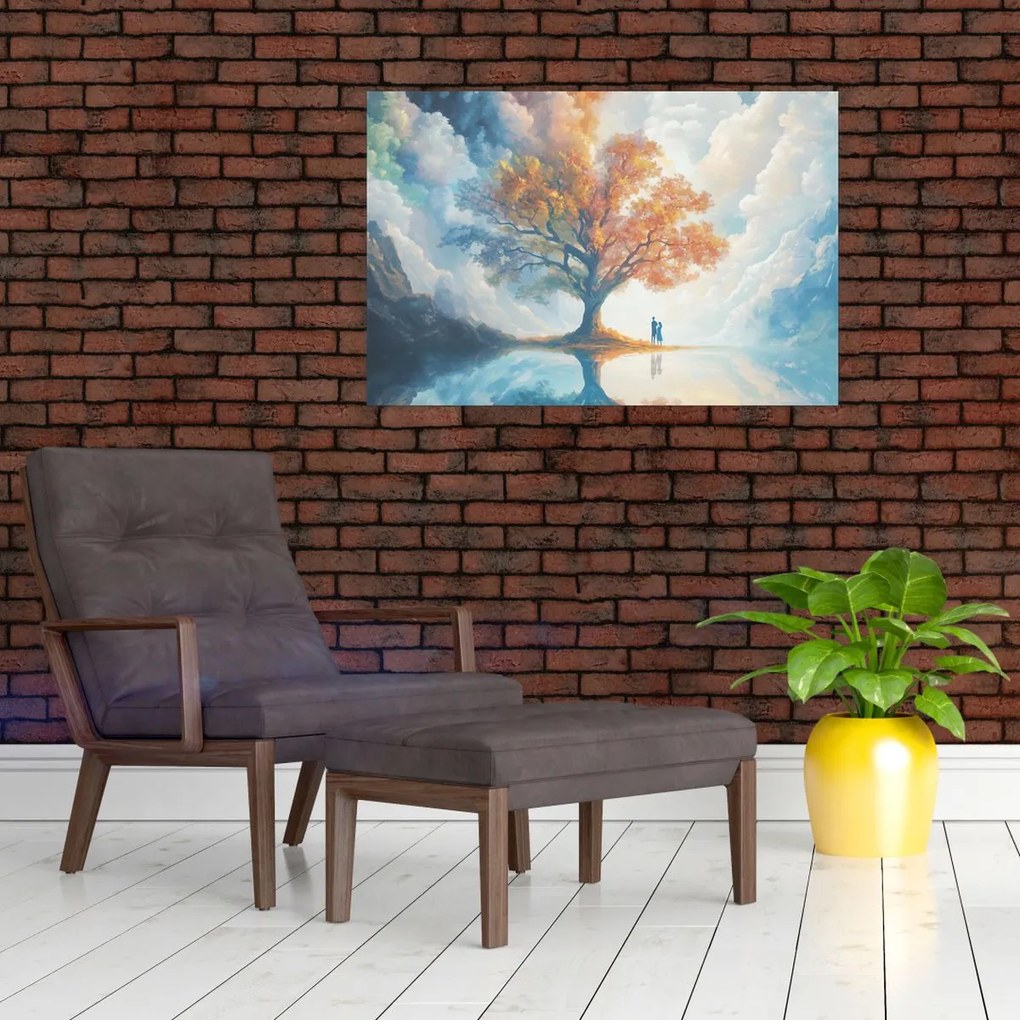 Kép – Az élet és szerelem fája (90x60 cm)