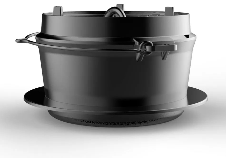 Tepro 8230 Dutch Oven Öntöttvas sütő fedővel , 6 l