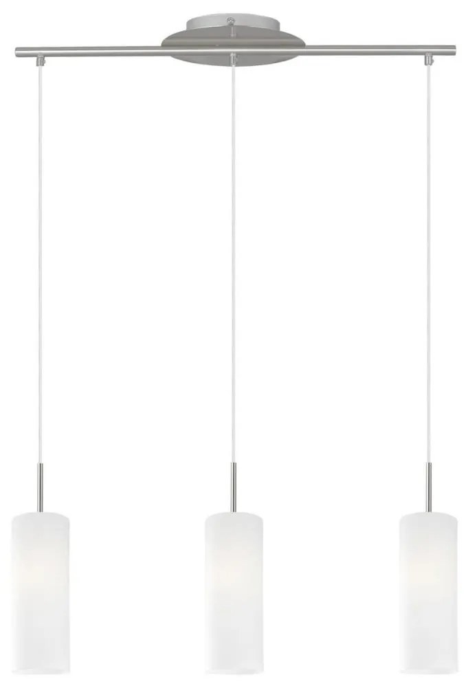 EGLO 85978 - TROY 3 függeszték 3xE27/60W