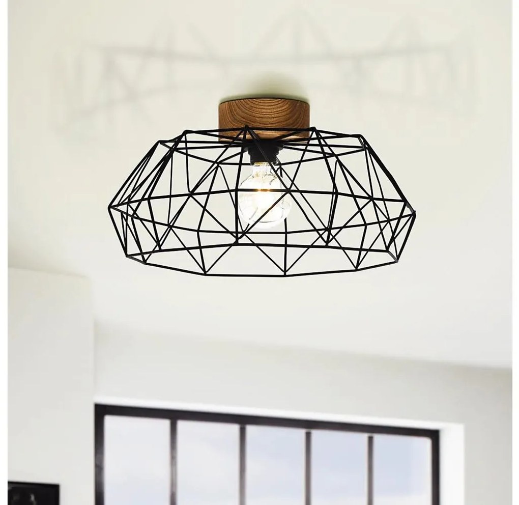 Eglo 44088 - PADSTOW mennyezeti lámpatest 1xE27/60W/230V