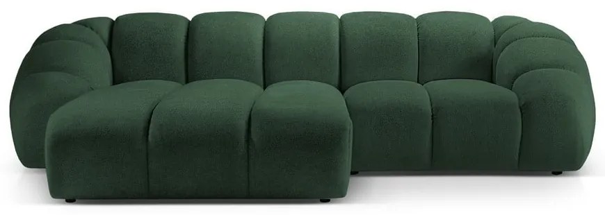 Zöld sarokkanapé (bal oldali) Diana – Micadoni