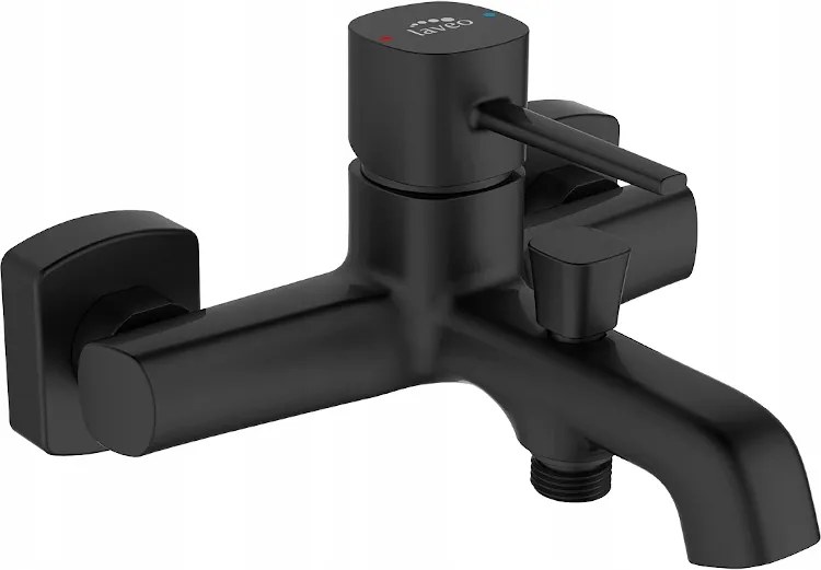 Kádtöltő Csaptelep Fali Fekete Laveo Mező Fekete