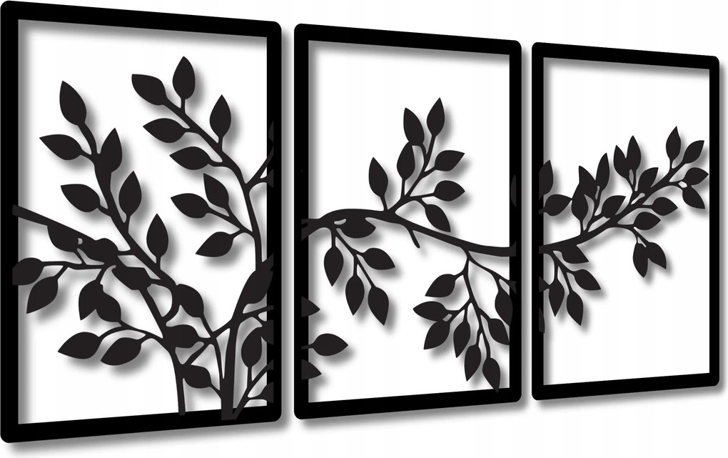 Vászonkép Áttört Levelek 120 cm Nappali Képek Falikép Dekoráció