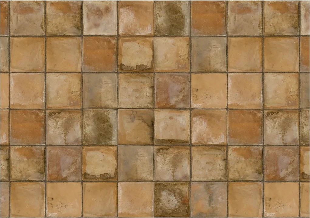 Stílusos Dekoratív fotótapéta Flizelin Rusztikus mozaik 208x146