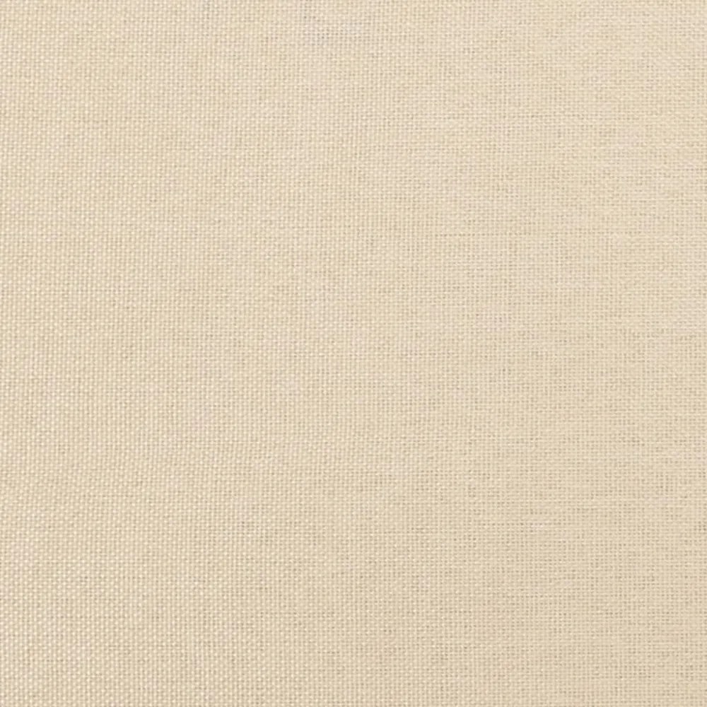 4 db krémszínű szövet fejtámla 72x7x78/88 cm