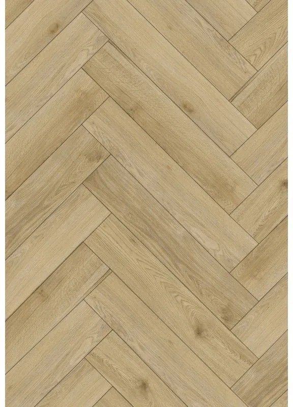 Mexen Charter Oak vinyl padló minta jegenye 635 x 127 mm SPC 6,5 mm, 1,5 mm alátét, 4 V-Fuga, Dász - F1169-S