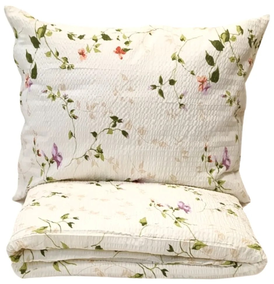 Toscania krepp lapok TiaHome - 1x Párna 90x70cm, 1x Paplan 140x200cm