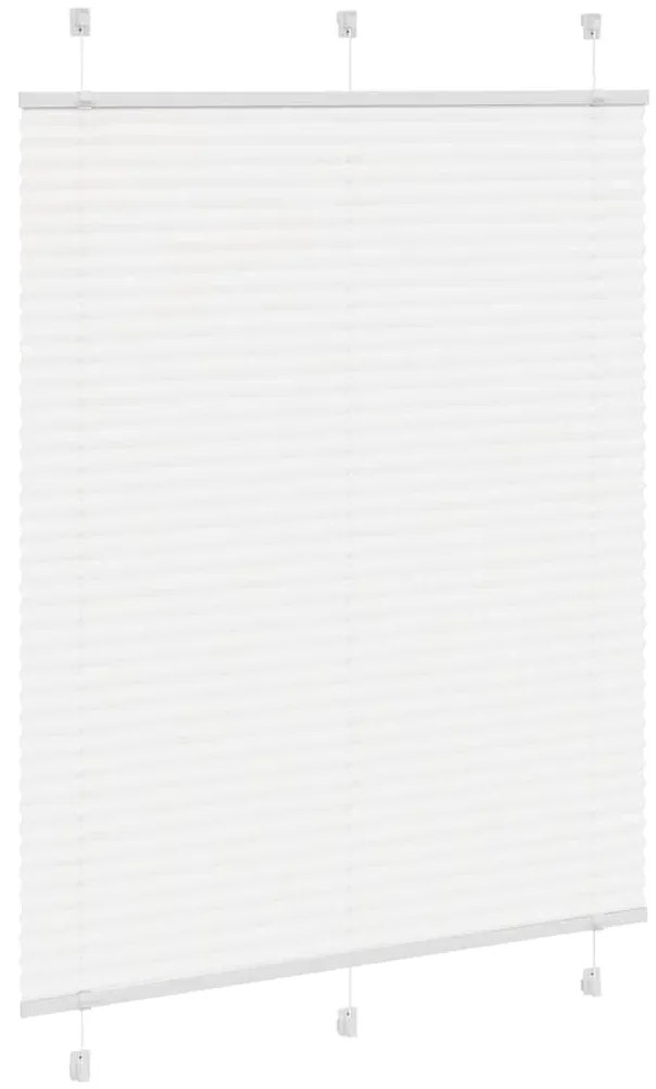 pliszírozott redőny Fehér 110x100cm szövetszélesség 109,4cm