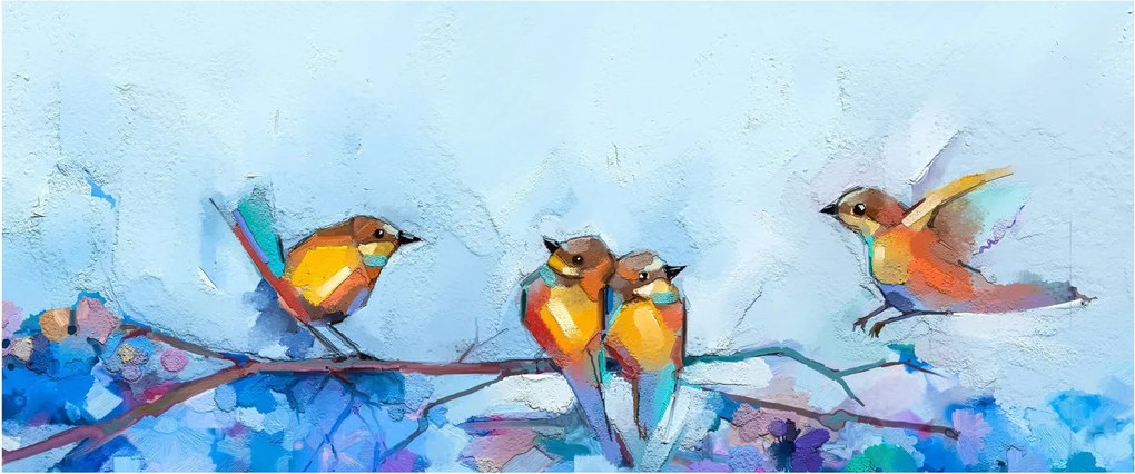 Kép - A természet ébredése (120x50 cm)