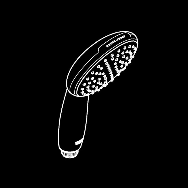 GROHE 27940001 - VITALIO START 110 kézi zuhany, fényes króm