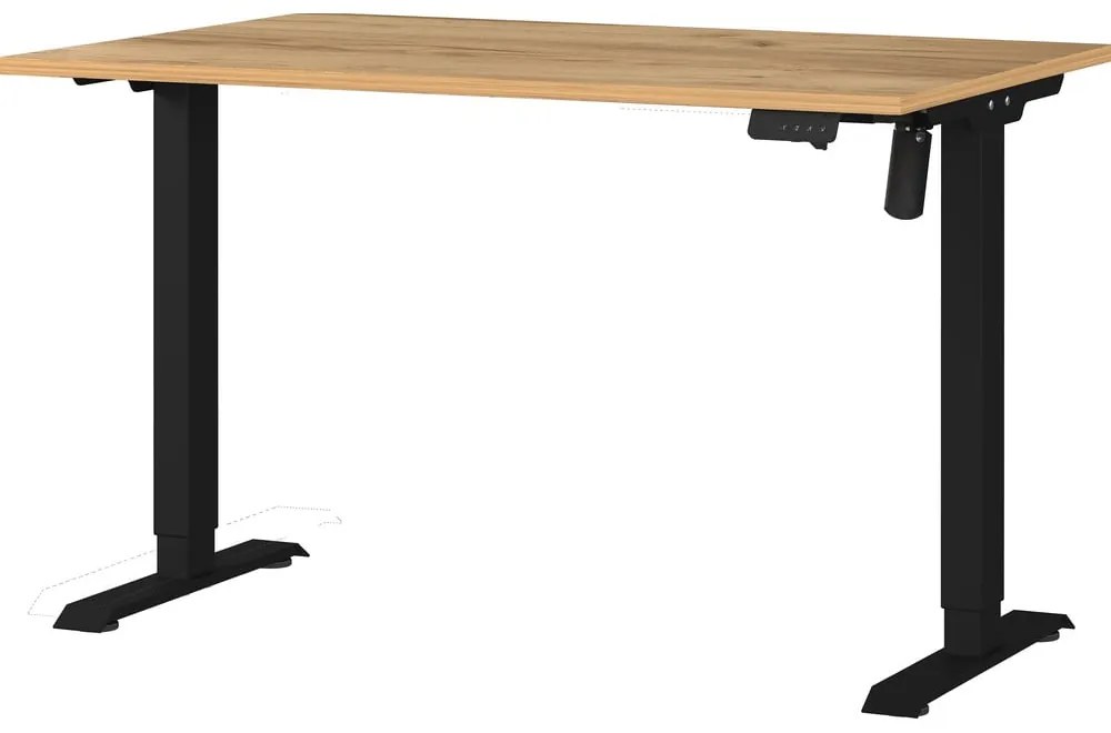 Íróasztal elektromosan állítható magassággal 80x120 cm Boras – Germania