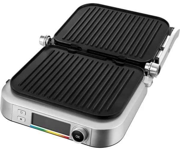 Sencor kontakt grill 2100W/230V matt króm kivitelben