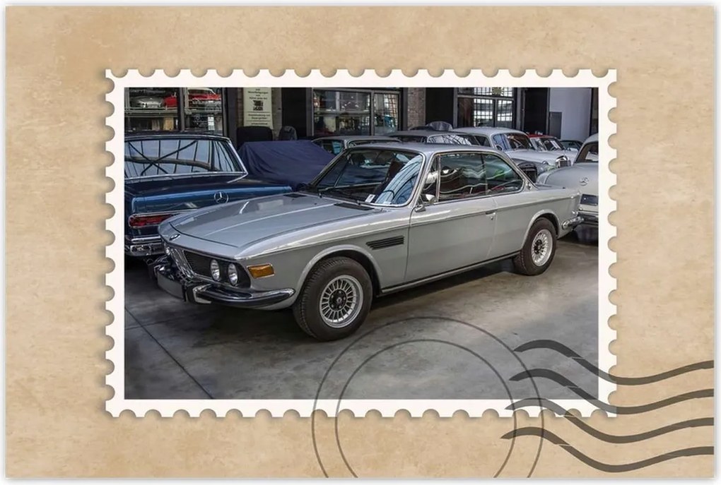 Poszterek 60x40 Cápa Klasszikus limuzin