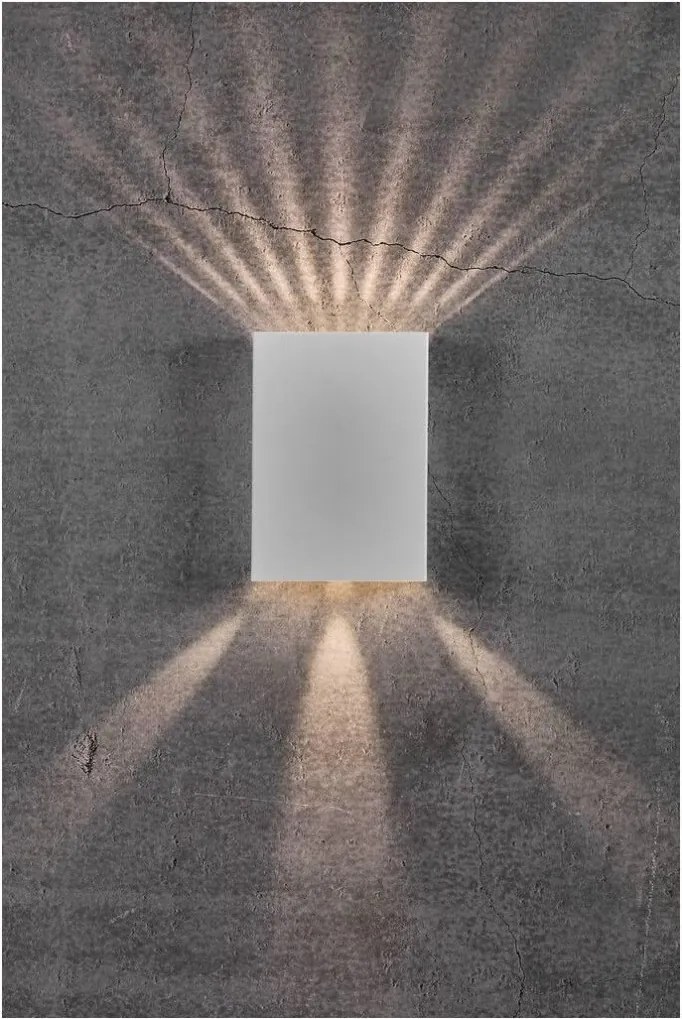 NORDLUX 2019051001 FOLD Modern Kültéri Fali Lámpa Fehér LED IP54