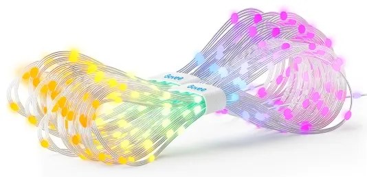 Govee - RGBIC Függönyvilágítás 520 LED 1,5x2m Wi-Fi IP65