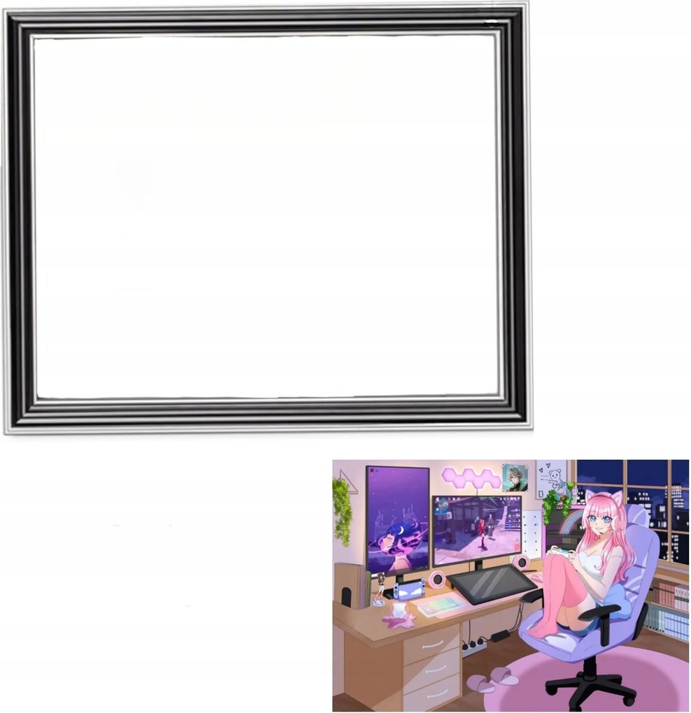 DW1RM15 Képkeret 20x25cm, Ajándék Anime Poszter