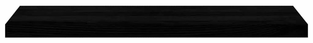 ablakpárkányok 2 db sötétbarna 90x25x2 cm tömör fa tölgyfa