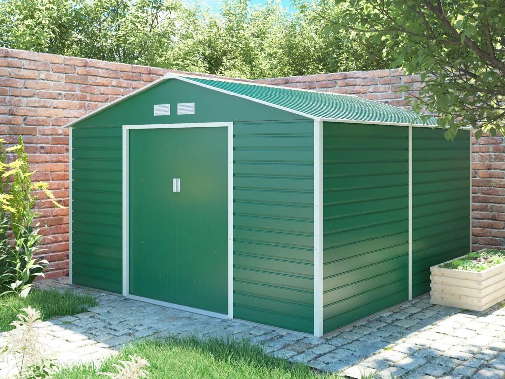 G21 GAH 1085 kerti tároló - 340 x 319 cm, zöld