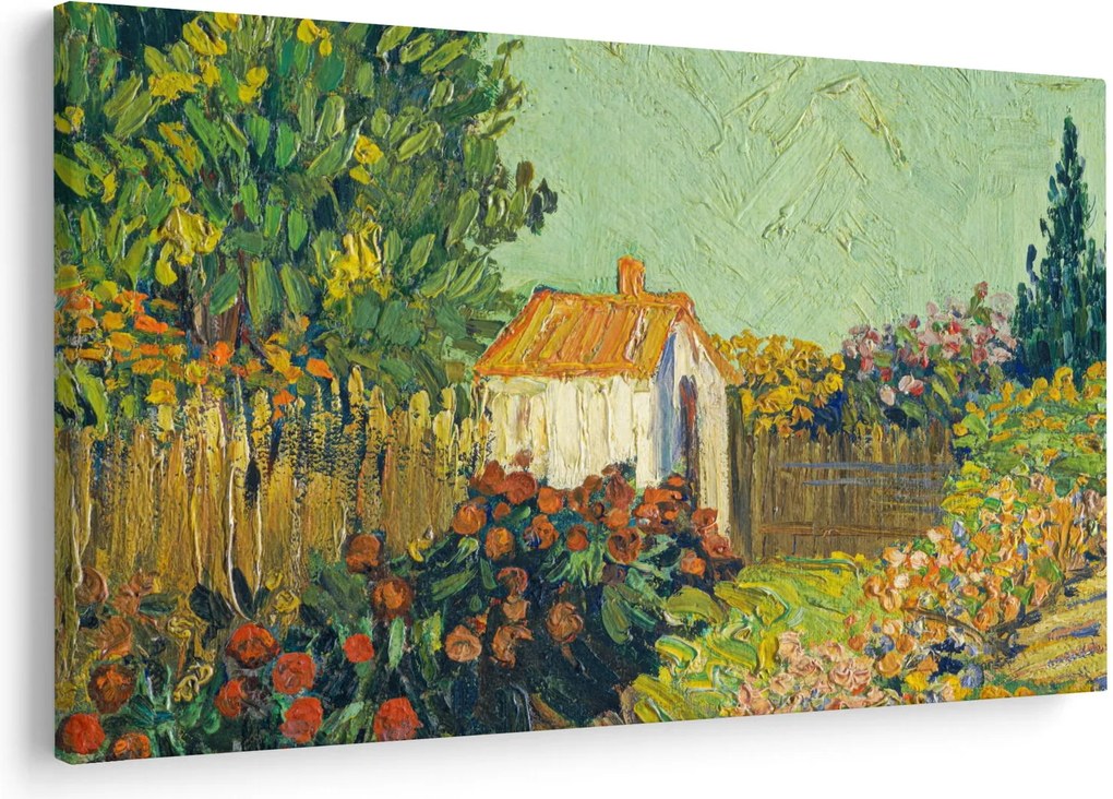Kép - Imitator of Vincent van Gogh, Landscape, reprodukciók (90x60 cm)