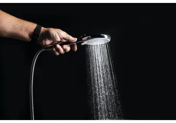 Sapho kézi zuhany, öblítő funkció, fényes króm kivitel