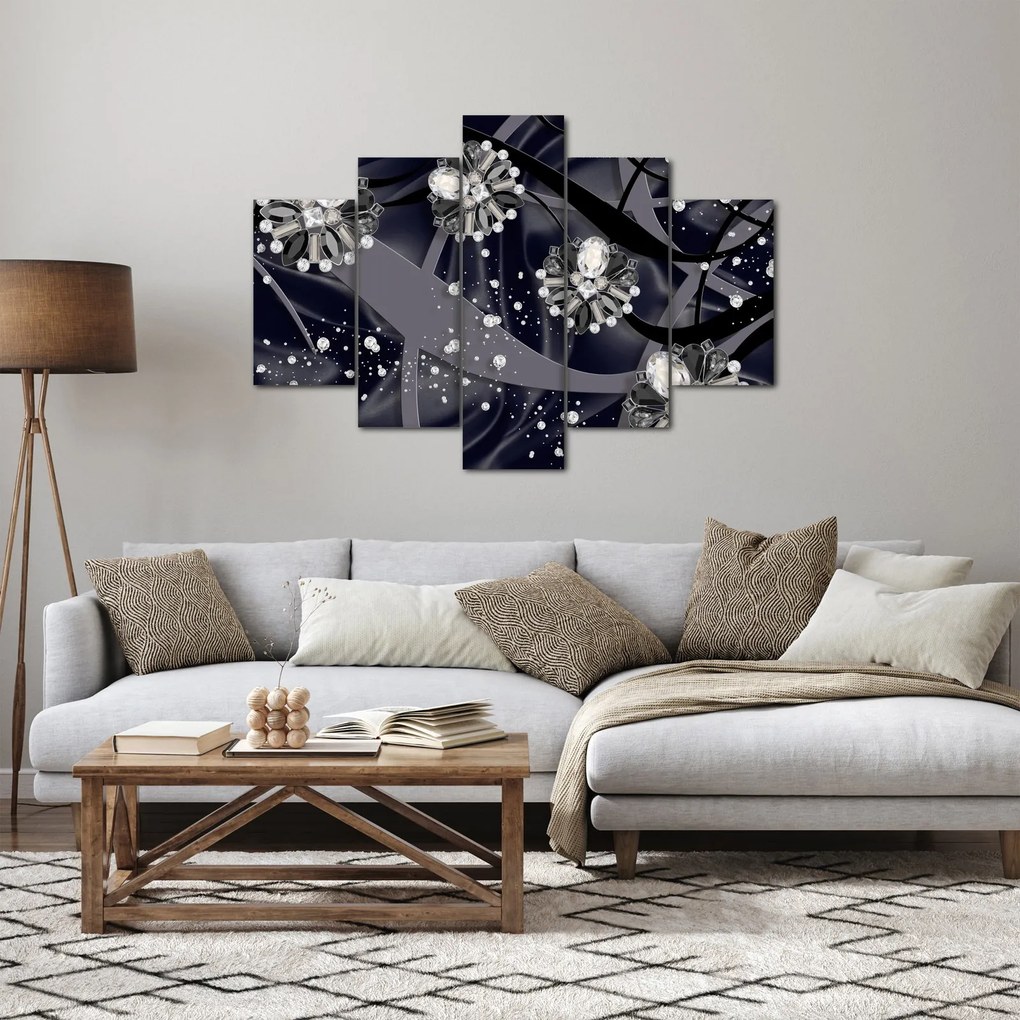 Kép - Gyémántok a térben (150x105 cm)
