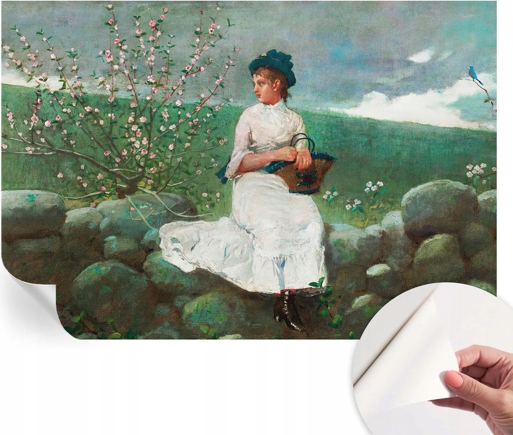 Dekoratív Öntapadós Tapéta Divatos Minták Virágos nyugalom 152x104 cm