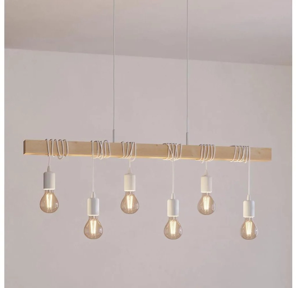 Eglo 43705 - Kábeles TOWNSHEND csillár 6xE27/60W/230V