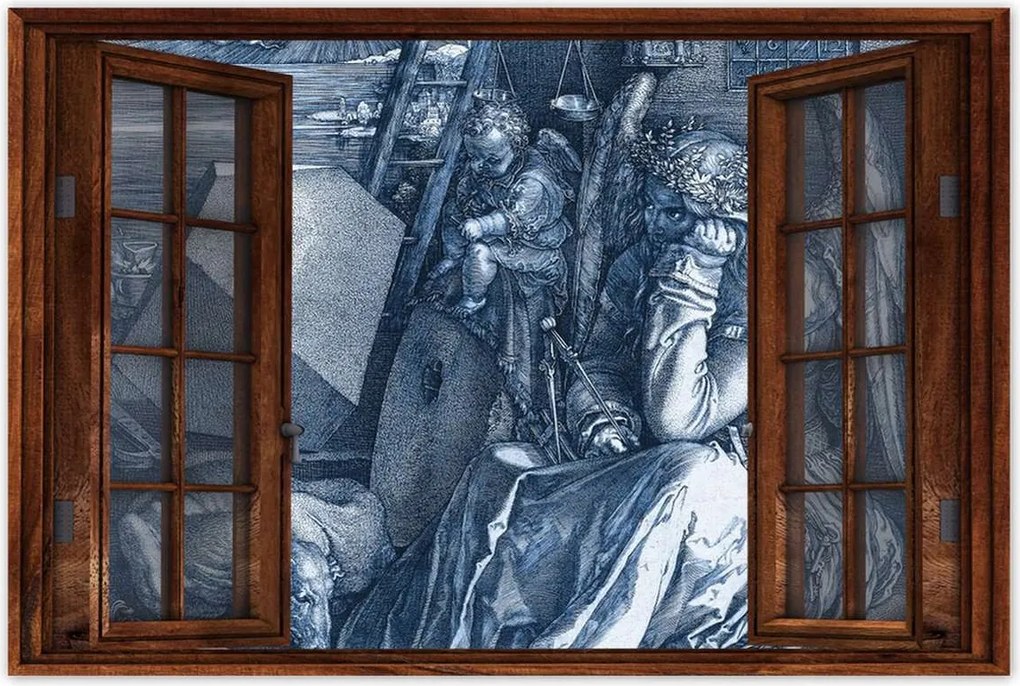 Poszterek 90x60 Albrecht Dürer Elmélkedés