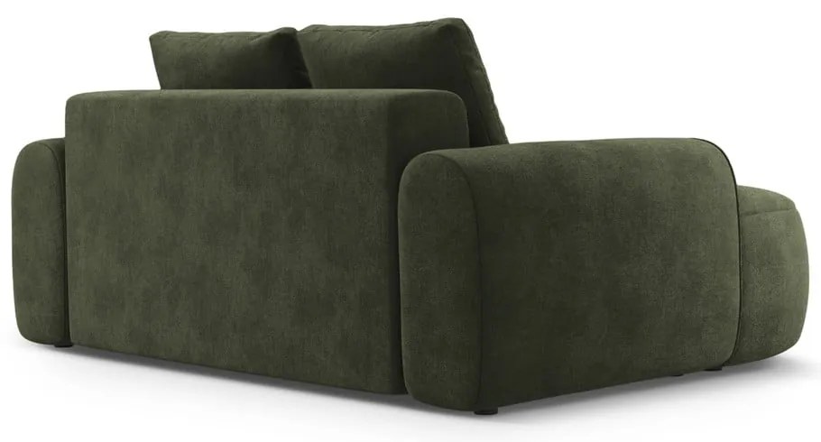 Zöld bársony kanapé 175 cm Linz – Cosmopolitan Design