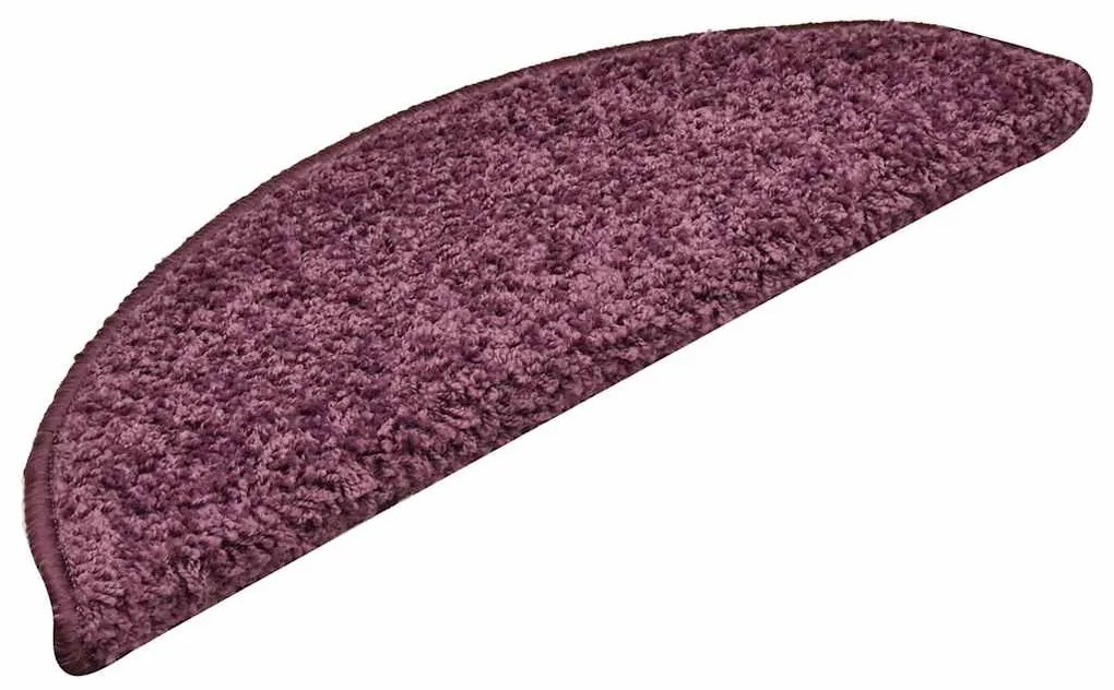 30 db sötétlila lépcsőszőnyeg 56x17x3 cm