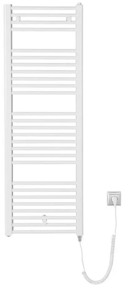 Aqualine - Fürdőszobai elektromos radiátor DIRECT-E 400W/230V 132 cm fehér