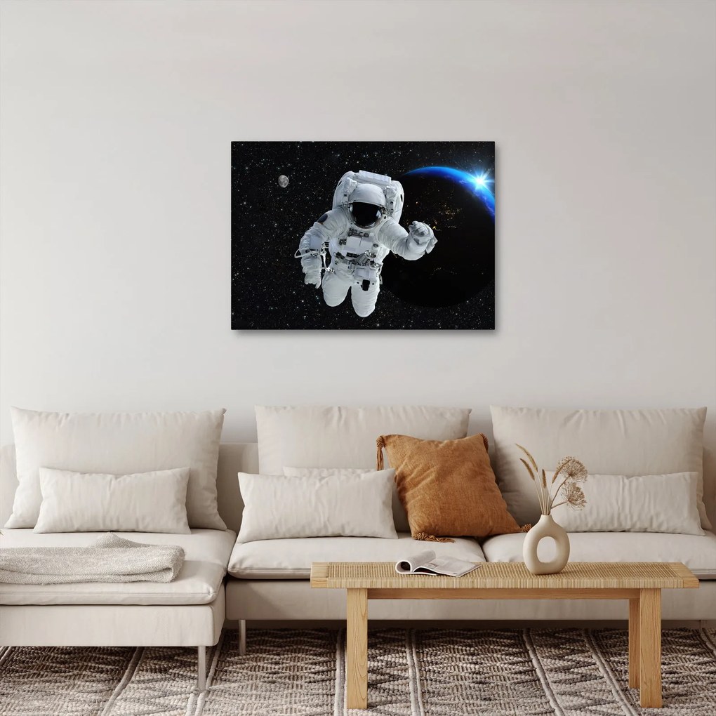 Kép - űrhajós az űrben (70x50 cm)