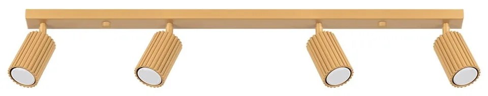 Aranyszínű spotlámpa 6,5x81 cm Gleam – Sollux