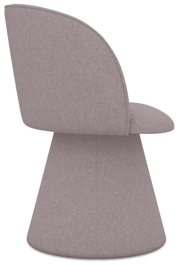 Levendula színű kárpitozott étkezőfotel Maia – Makamii