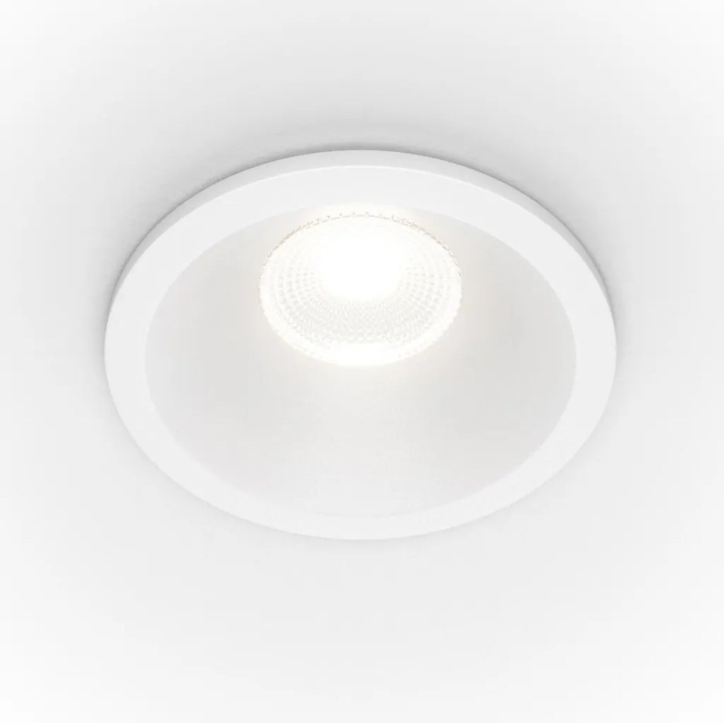 MAYTONI DL034-01-06W4K-W ZOOM Fürdőszobai Beépíthető Lámpa Fehér LED IP65