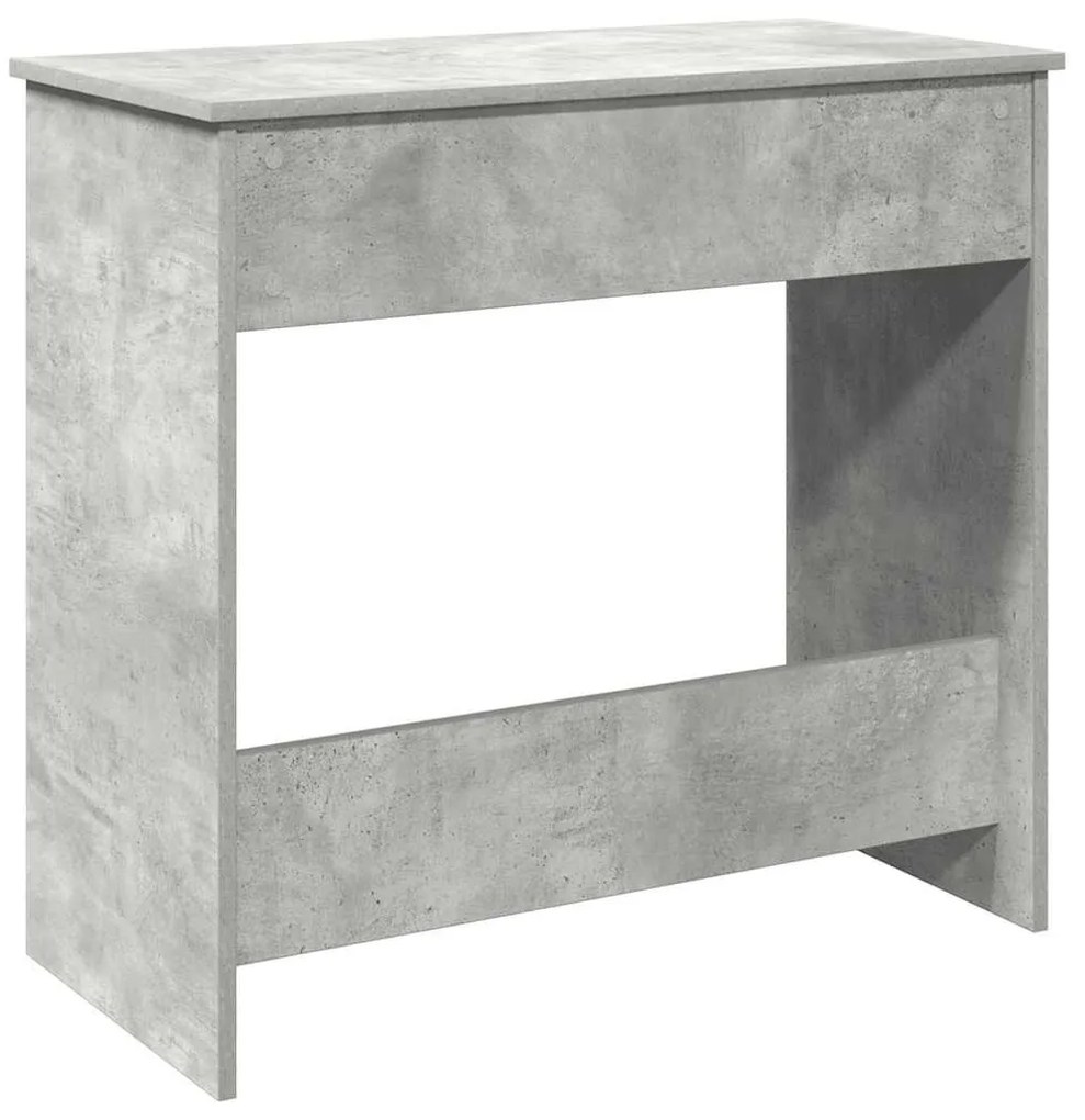 vidaXL betonszürke forgácslap íróasztal 80 x 40 x 75 cm