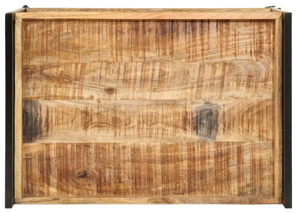 tömör nyers mangófa konyha kocsi 80 x 55 x 70 cm