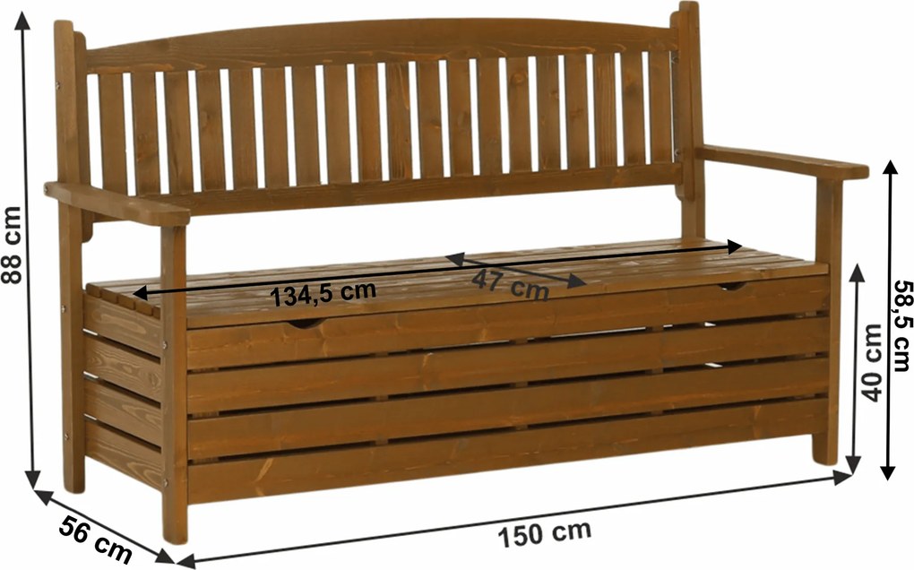 Kerti lóca, barna, 150cm, AMULA