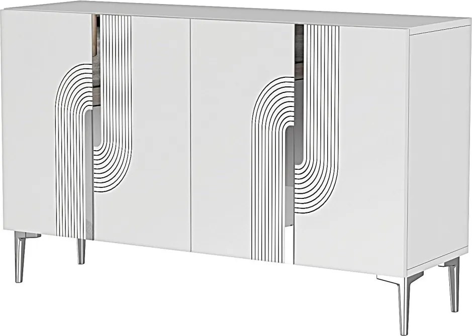 Meyra 120 - White, Silver